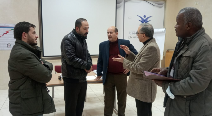 خلال التجهيز لغرفة العمليات