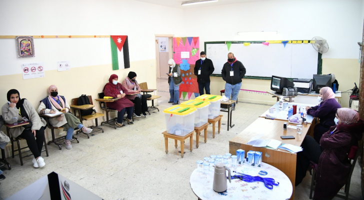 أحد مراكز الاقتراع