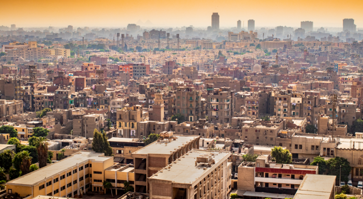 إحدى المدن المصرية