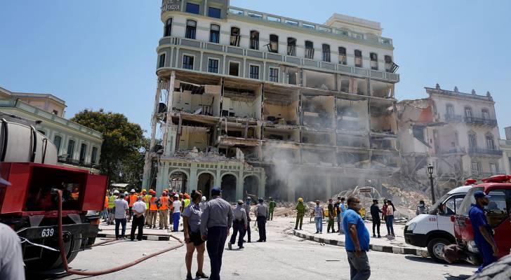 ٢٢ قتيلا بانفجار فندق في هافانا