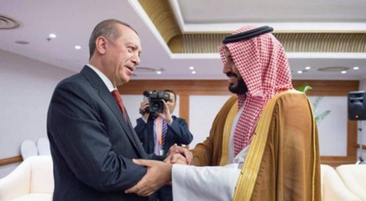 أردوغان يهاتف بن سلمان للاطمئنان على العاهل السعودي