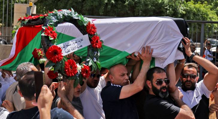 ٢٢٩ منظمة عربية ودولية تطالب بمحاسبة الاحتلال بعد اغتياله أبو عاقلة