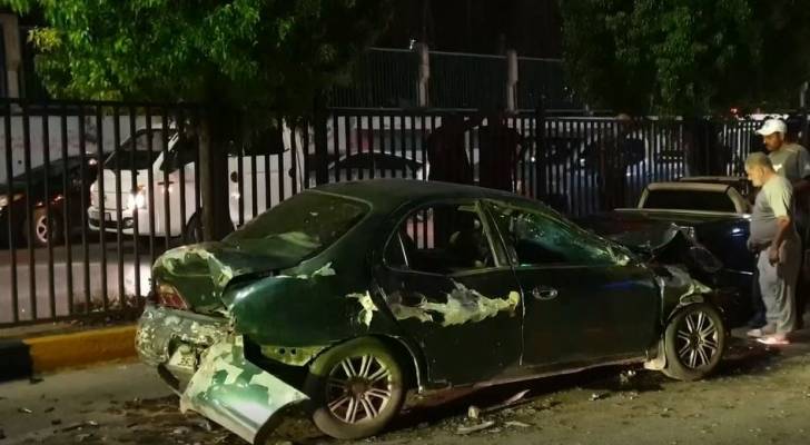 بالفيديو.. حادث سير بين أكثر من ١٠ مركبات في اربد