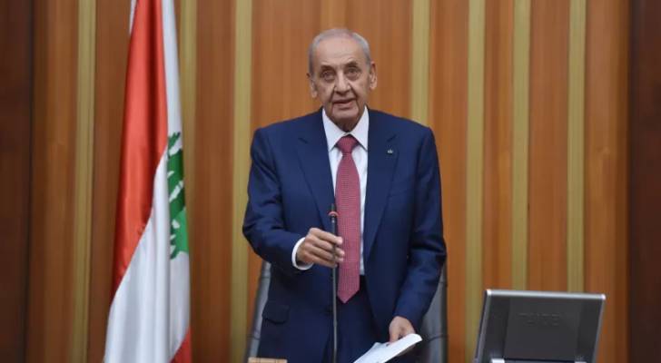 بري رئيس للبرلمان اللبناني للمرة السابعة على التوالي