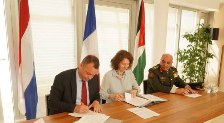 ١.٩ مليون يورو من هولندا وفرنسا لتعزيز الدعم المقدم إلى القوات المسلحة وقوات الأمن الأردنية