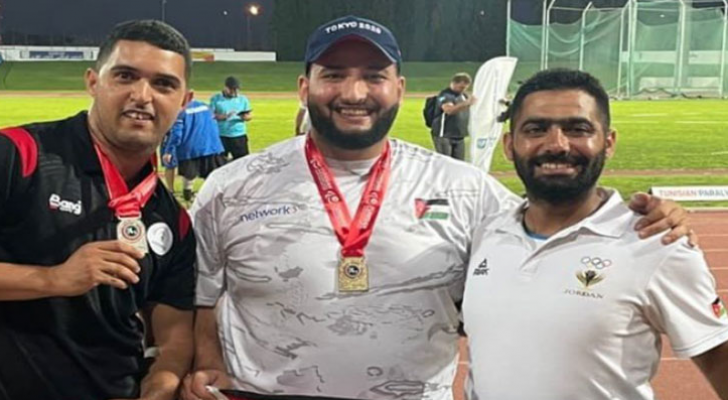 لاعبو المنتخب الوطني لرياضة ألعاب القوى البارالمبية