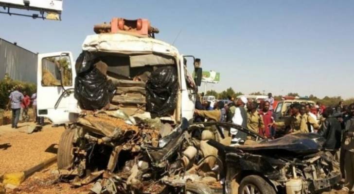 حادث تصادم يودي بحياة ٨ أشخاص في السودان