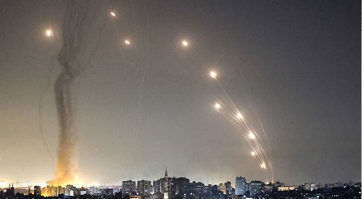 إعلام فلسطيني: استهداف تل أبيب ومطار بن غوريون ومستوطنات بـ٦٠ صاروخا