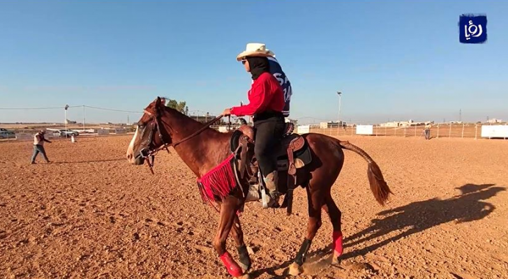 صورة من سباق الخيول