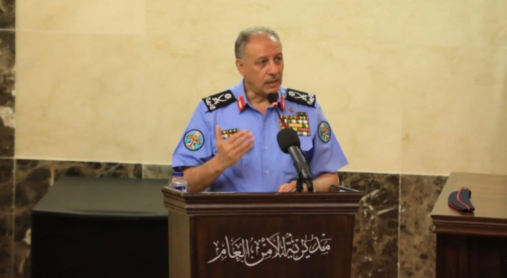 مدير الأمن العام اللواء عبيد الله المعايطة