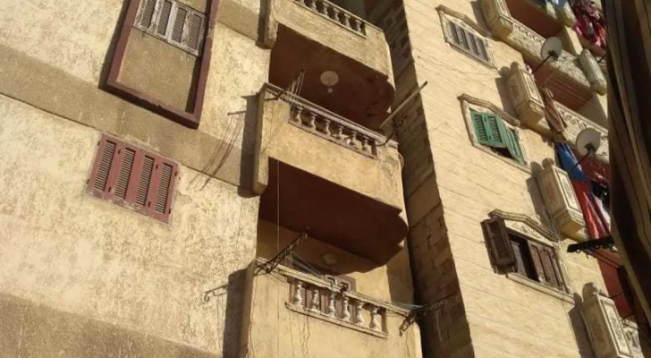 إحدى البنايات في مصر
