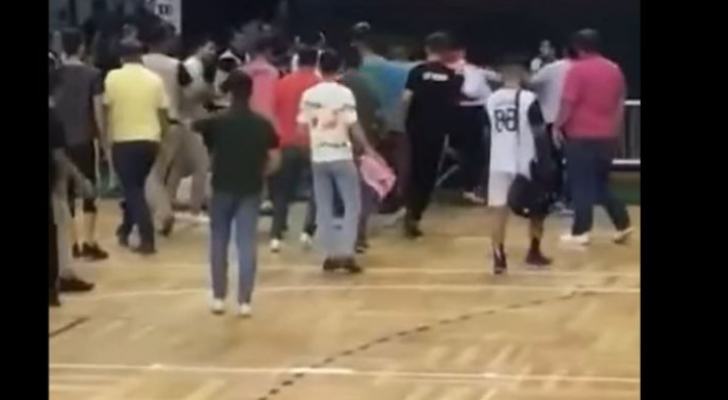 أثناء أحداث الشغب