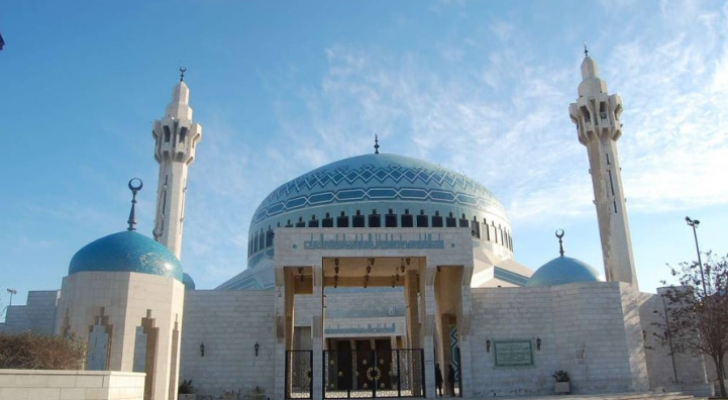 مسجد الملك عبد الله الأول في العاصمة عمان