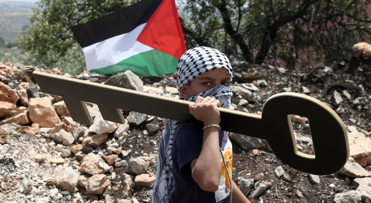 طفل فلسطيني