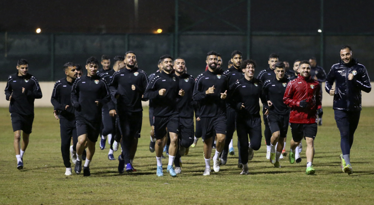 من تدريبات النشامى