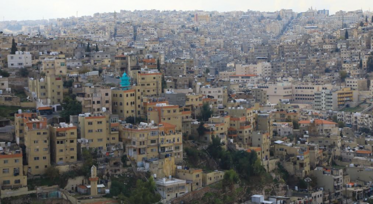 منظر عام للعاصمة عمان