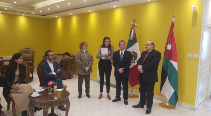 السفارة المكسيكية في عمان تلتقي صحفيين وإعلاميين أردنيين