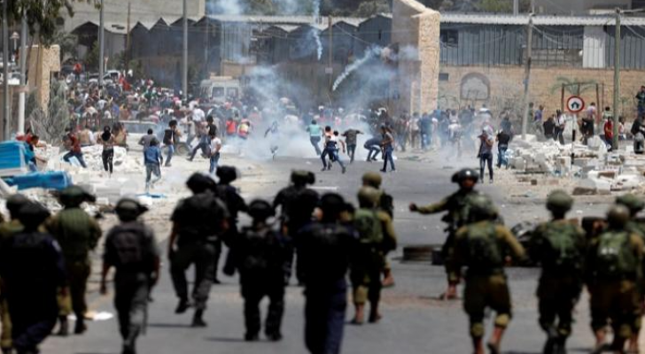 مواجهات بين الفلسطينيين وقوات الاحتلال- أرشيفية