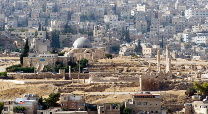 لقطة عامة للعاصمة عمان