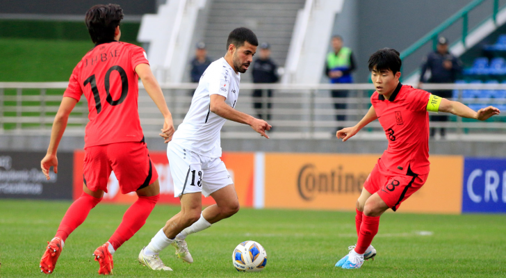 من مباراة المنتخب الوطني وكوريا الجنوبية