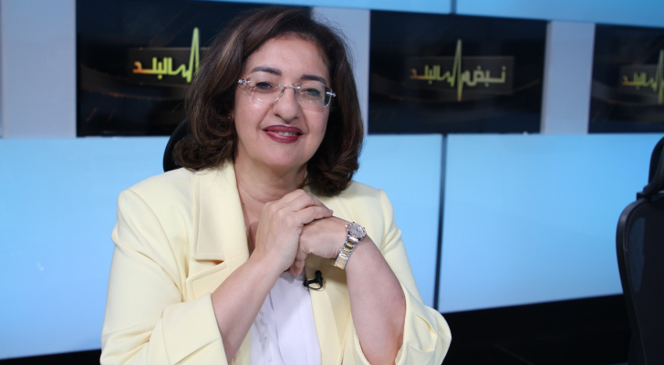 الوزيرة السابقة ريم أبو حسان