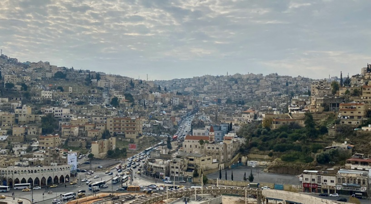 لقطة عامة للعاصمة عمان