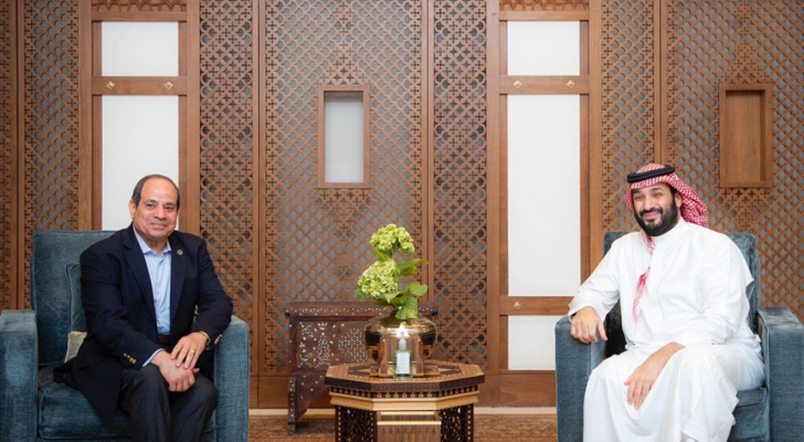 السيسي في ضيافة بن سليمان