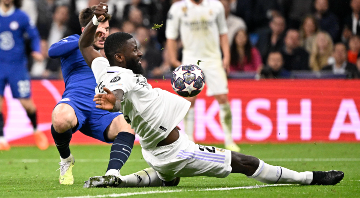 من مواجهة الذهاب بين تشيلسي وريال مدريد