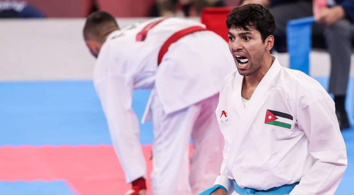 لاعب المنتخب الوطني عبد الحمن مصاطفة
