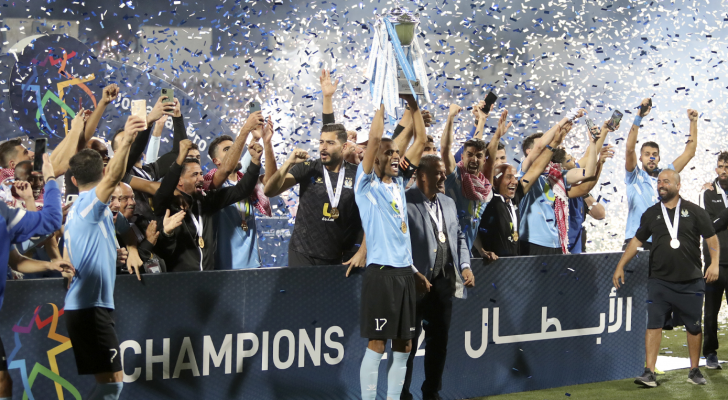 من تتويج الفيصلي بلقب دوري المحترفين