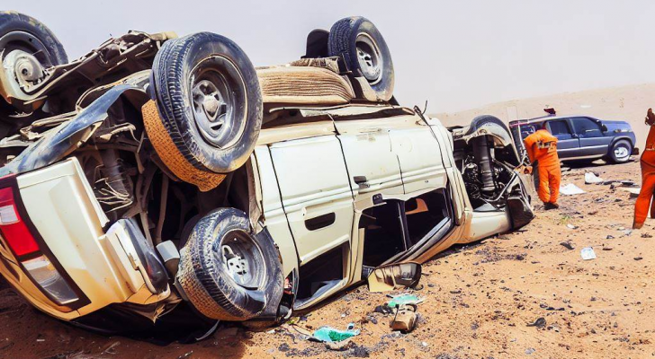صورة تدهور مركبة بتقنية الذكاء الاصطناعي