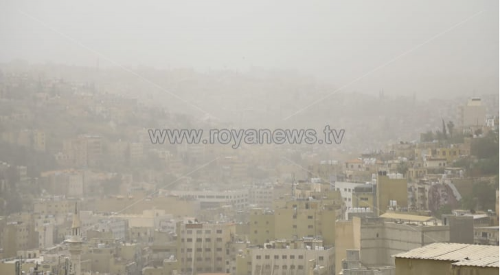 أجواء مغرة في العاصمة عمان - أرشيفية