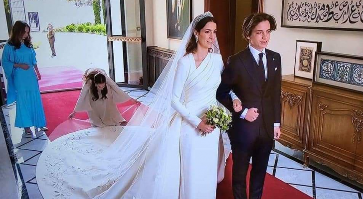 حفل زفاف ولي العهد على الأميرة رجوة
