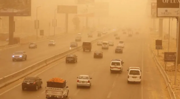عاصفة رملية في مصر