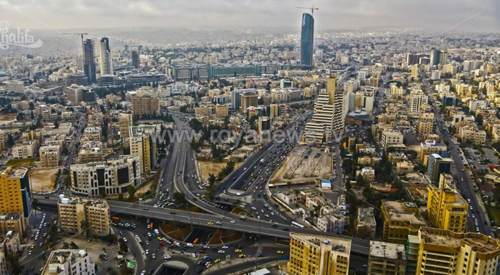 صورة عامة للعاصمة عمان