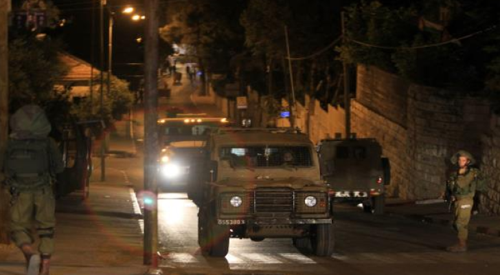 جيش الاحتلال أثناء اقتحام مدن فلسطينية