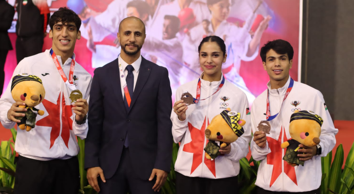 بعثة المنتخب الوطني الفائز بالميداليات