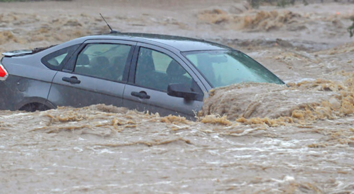 الصورة من الفيضانات