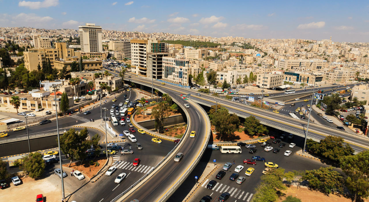 منطقة دوار الداخلية في العاصمة عمان