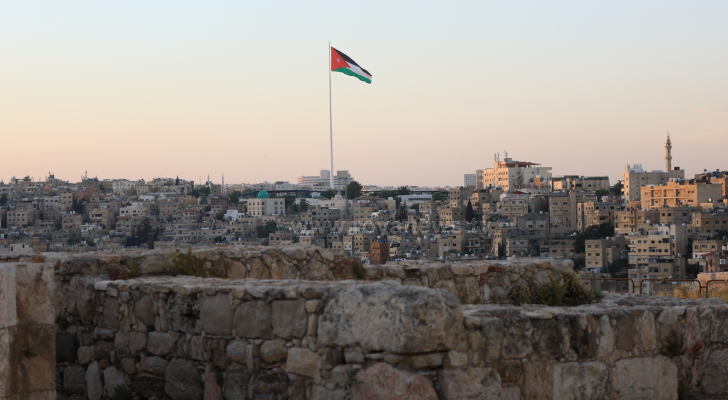 وسط العاصمة عمان
