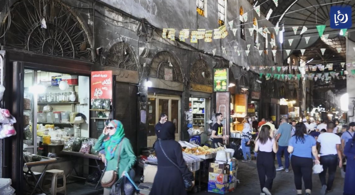 سوق الحميدية وسط دمشق