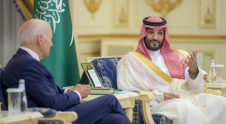 ولي العهد محمد بن سلمان والرئيس الأمريكي جو بايدن
