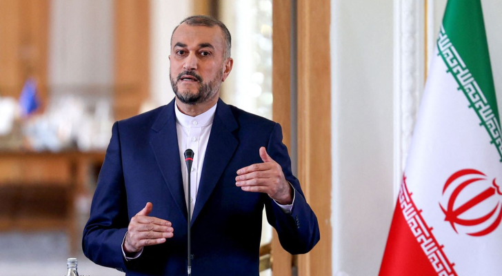 وزير الخارجية الإيرانية حسين أمير عبد اللهيان