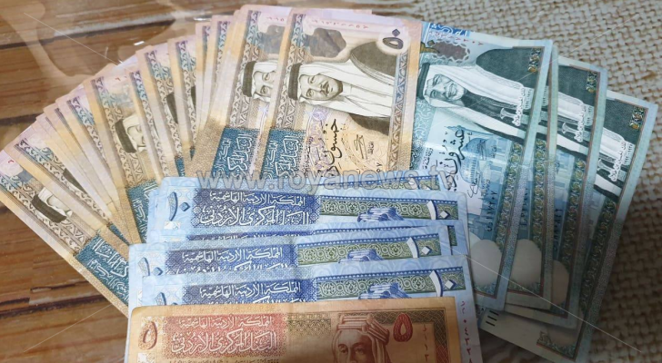 عملة ورقية أردنية