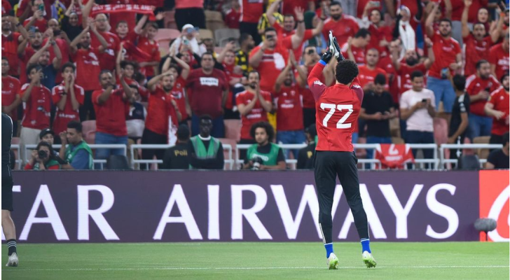 لاعب الأهلي المصري بالقميص رقم 72