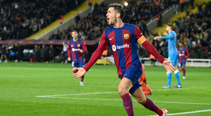 لاعب برشلونة سيرجي روبرتو