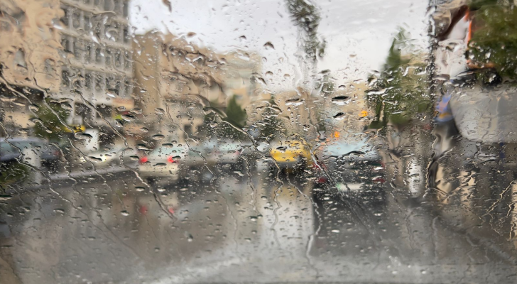 أجواء ماطرة في الأردن "أرشيفية"