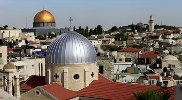 كنيسة بالقرب من المسجد الأقصى المبارك