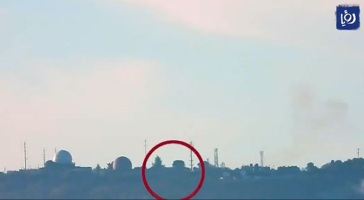 ضربة موجهة من حزب الله صوب مناطق محتلة في شمال فلسطين