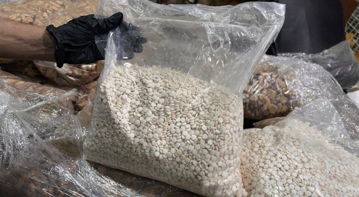 مواد مخدرة مضبوطة